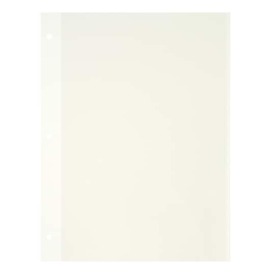12 Packs: 30 ct. (360 total) 8" x 10.5" White Photo Album Refills by Recollections®